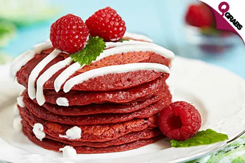 For QR32 Indulge in Delectable Cupcakes, Sandwiches, Pancakes, Eggs & More at The Pearl, Qatar! (QR65 Value)